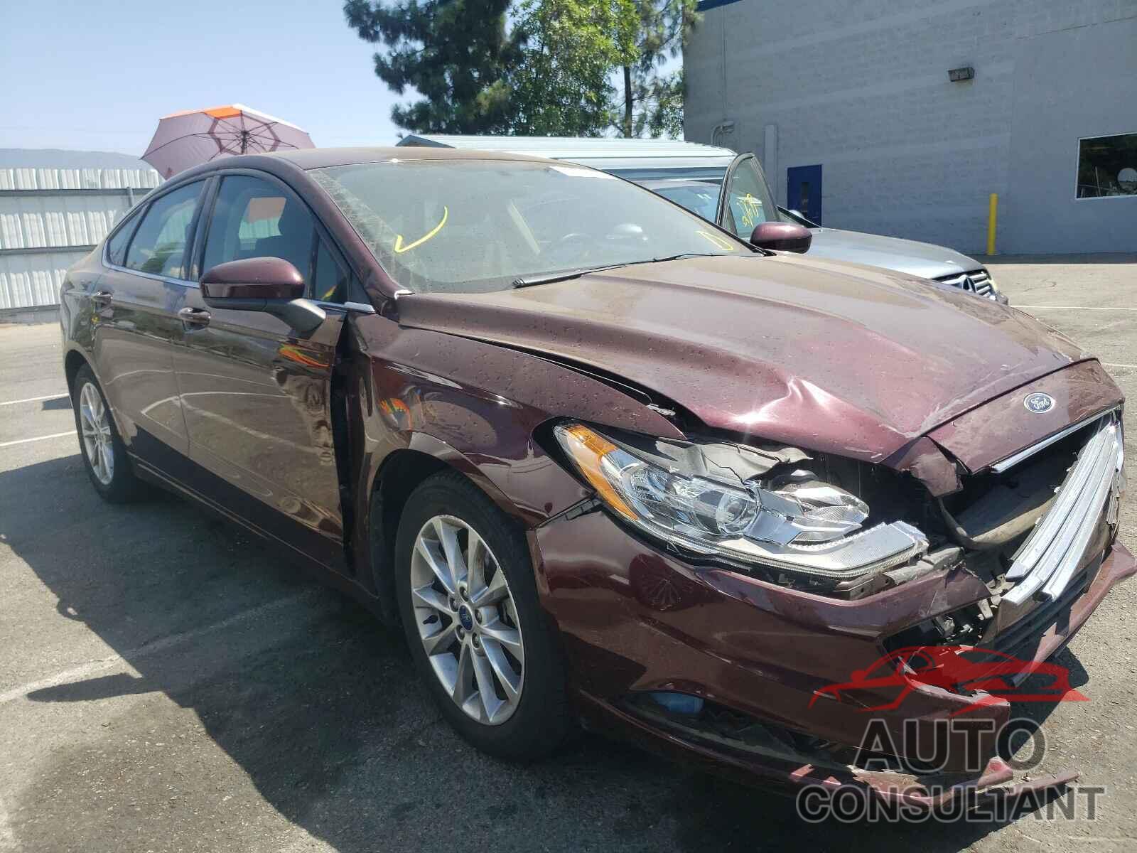 FORD FUSION 2017 - 3FA6P0H70HR110457