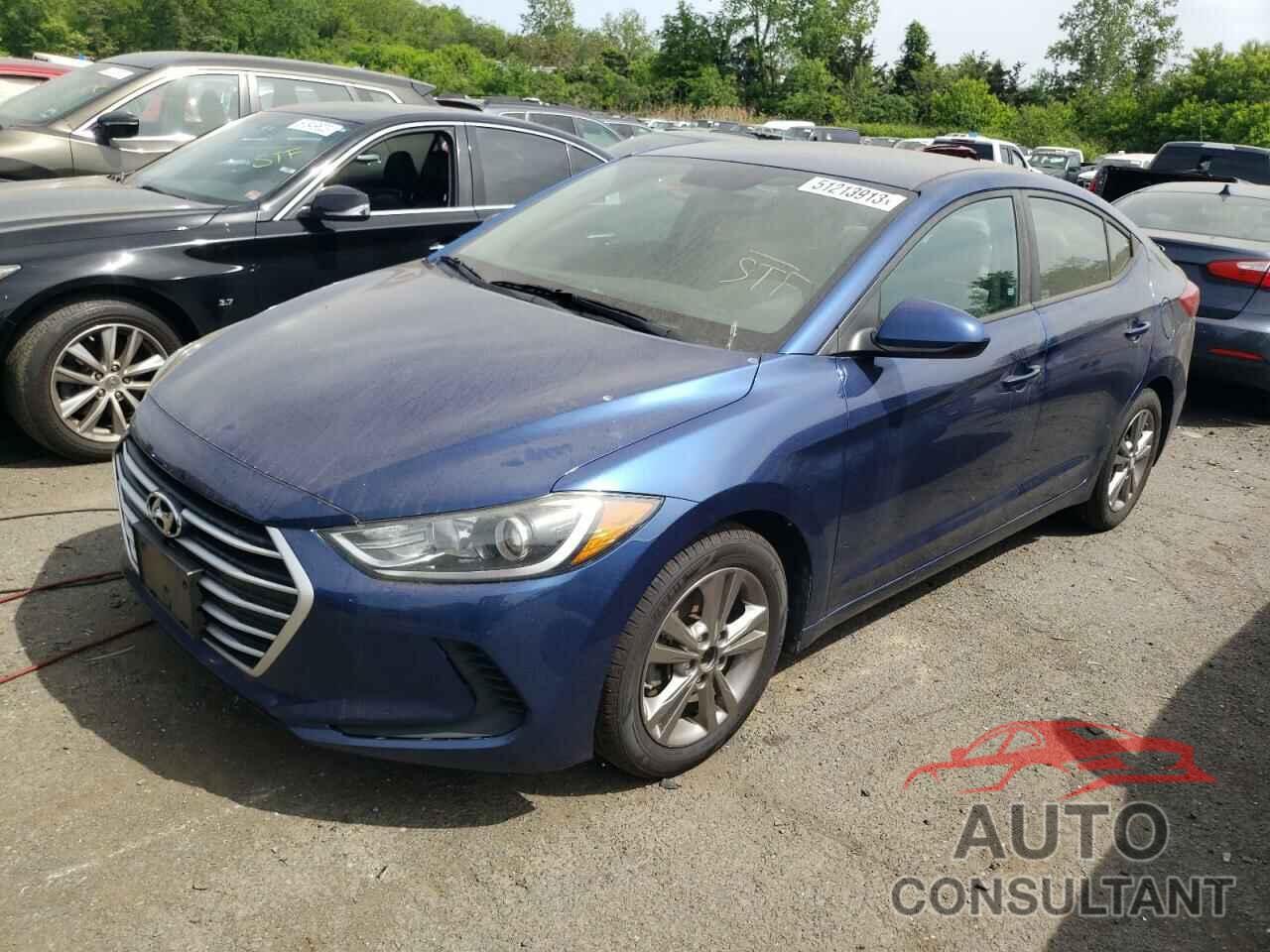 HYUNDAI ELANTRA 2017 - 5NPD84LF8HH129295