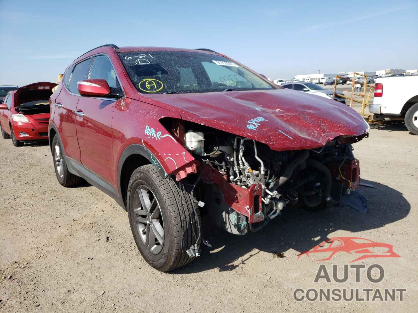 HYUNDAI SANTA FE 2018 - 5XYZU3LB4JG542109