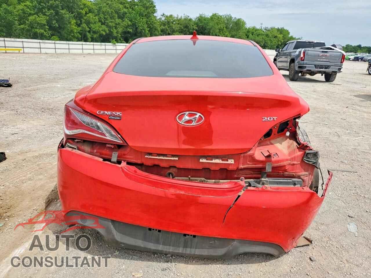HYUNDAI GENESIS 2013 - KMHHT6KD0DU091813