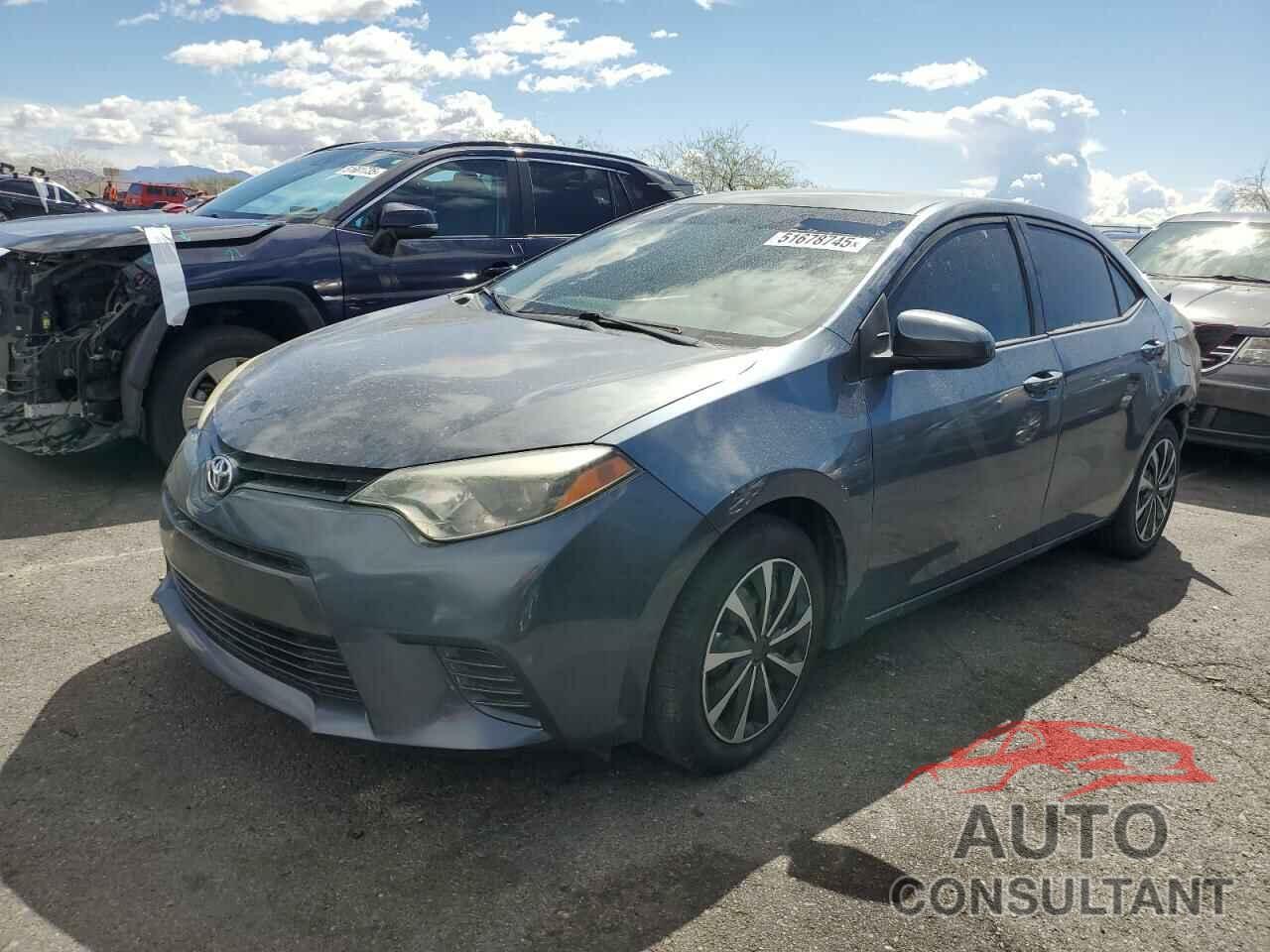 TOYOTA COROLLA 2015 - 5YFBURHEXFP194522