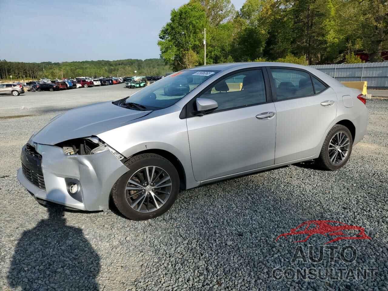 TOYOTA COROLLA 2016 - 2T1BURHE5GC616133