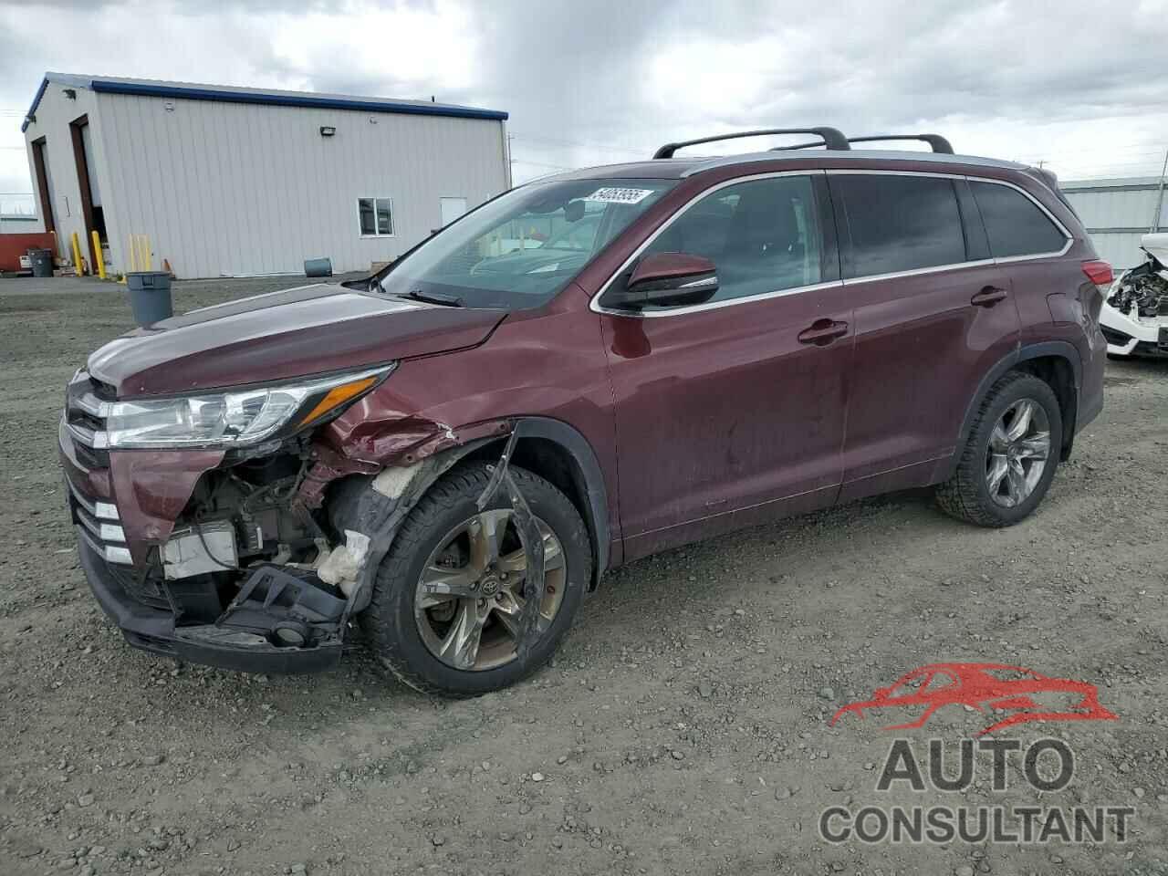 TOYOTA HIGHLANDER 2018 - 5TDDZRFH5JS841304