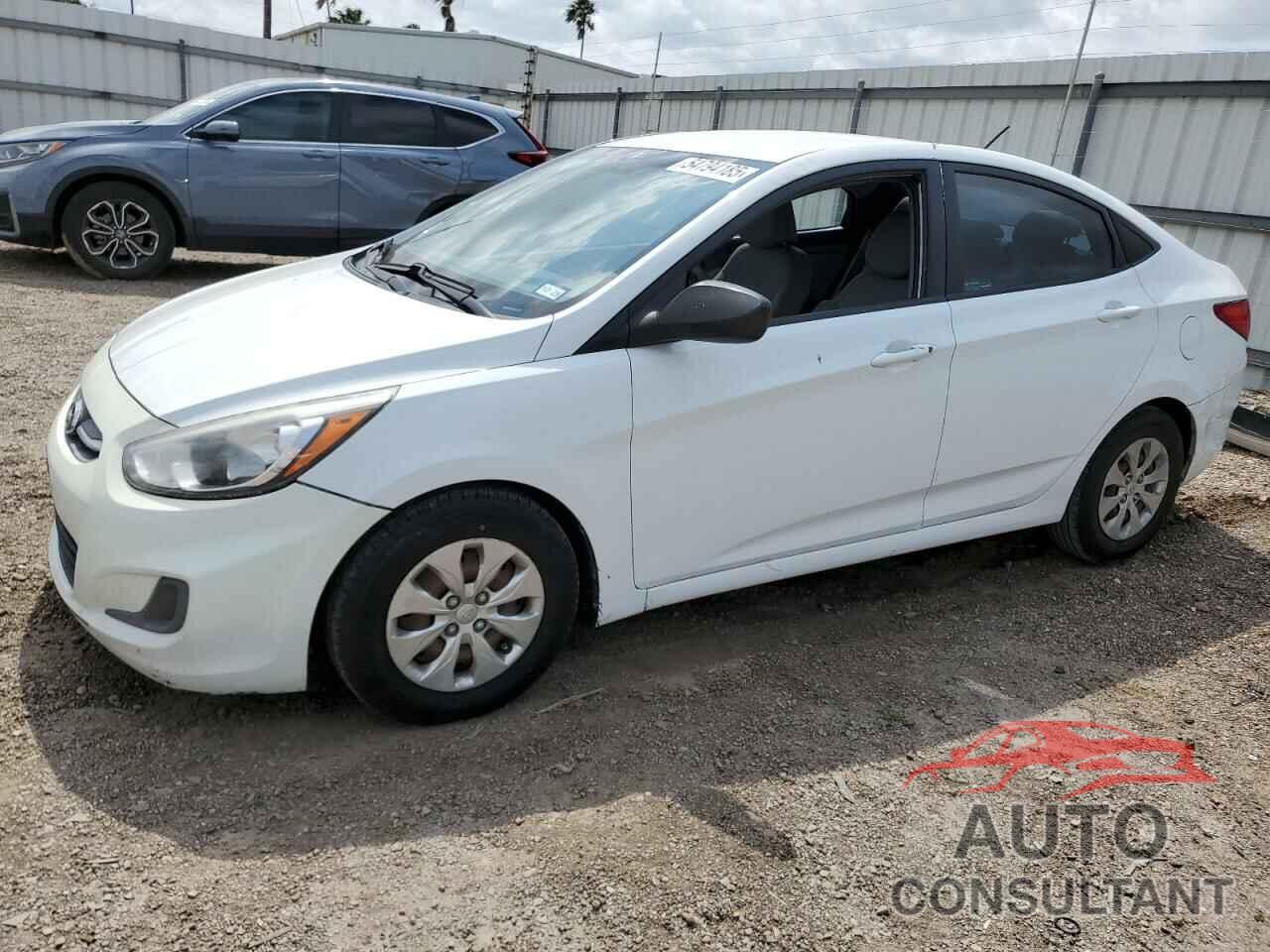HYUNDAI ACCENT 2016 - KMHCT4AEXGU029543