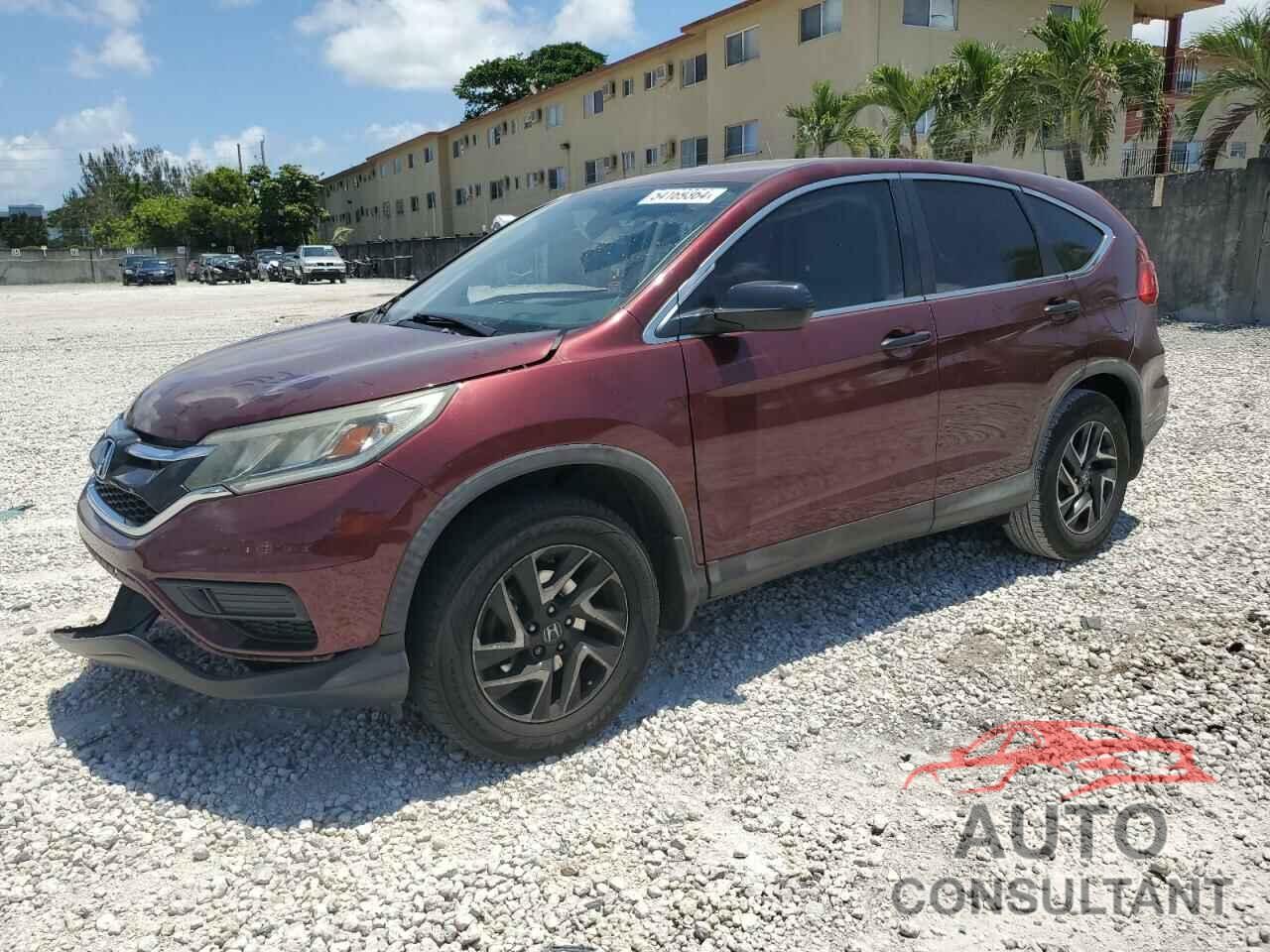 HONDA CRV 2016 - 2HKRM3H41GH513503