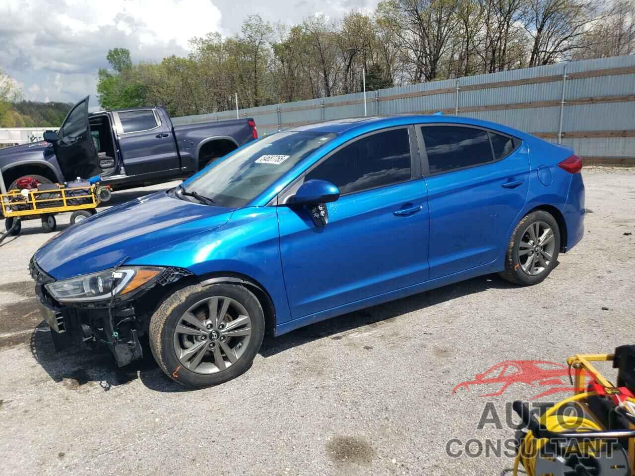 HYUNDAI ELANTRA 2017 - KMHD84LF7HU245864