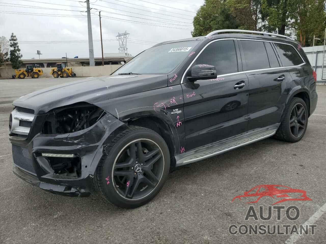 MERCEDES-BENZ GL-CLASS 2014 - 4JGDF7DE1EA384558