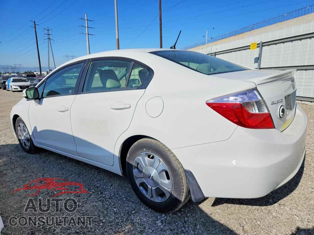 HONDA CIVIC 2012 - JHMFB4F23CS010663