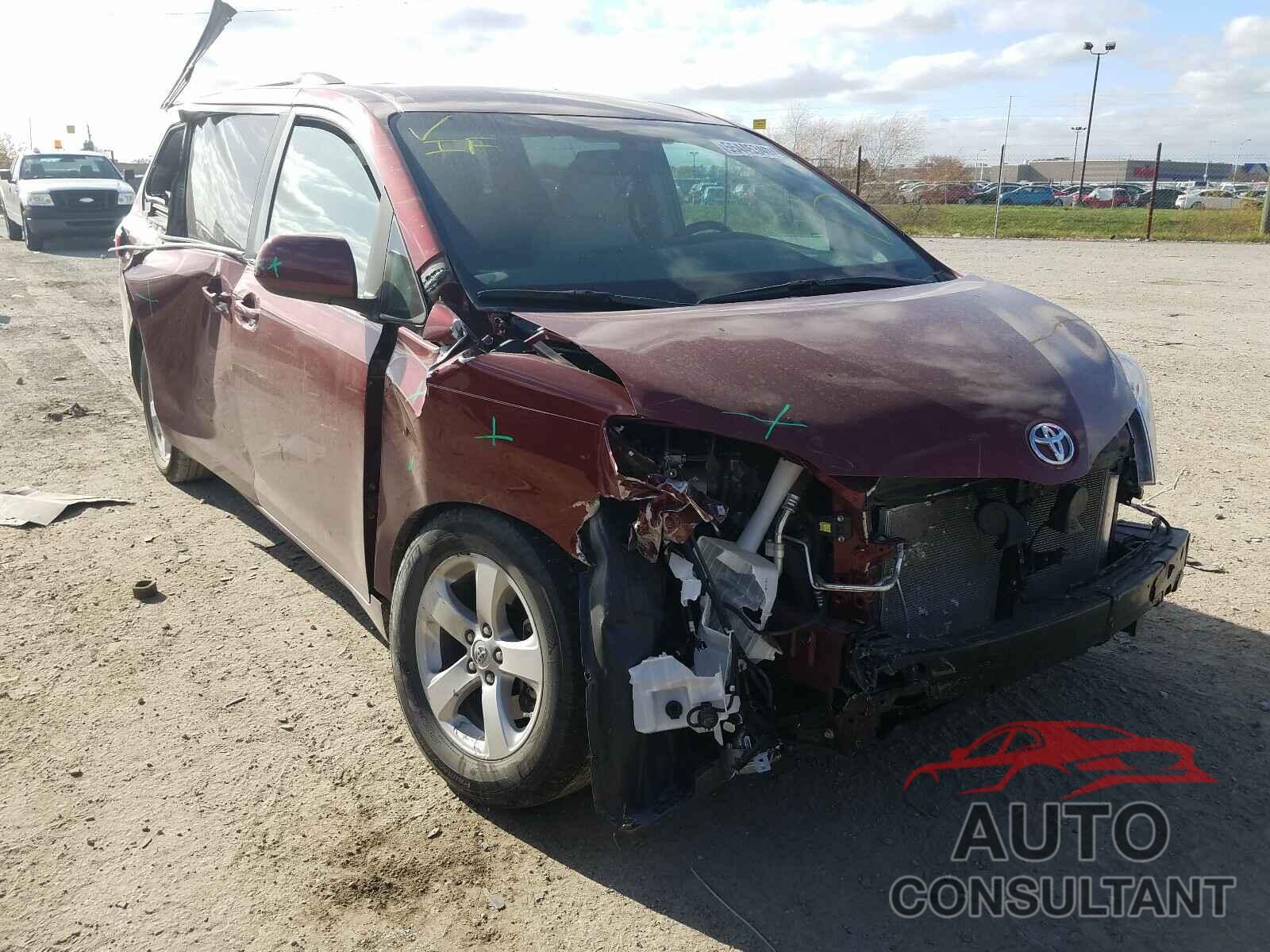 TOYOTA SIENNA 2016 - 5TDKK3DC5GS765253