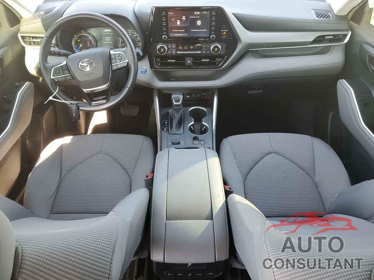 TOYOTA HIGHLANDER 2021 - 5TDBBRCH4MS523629