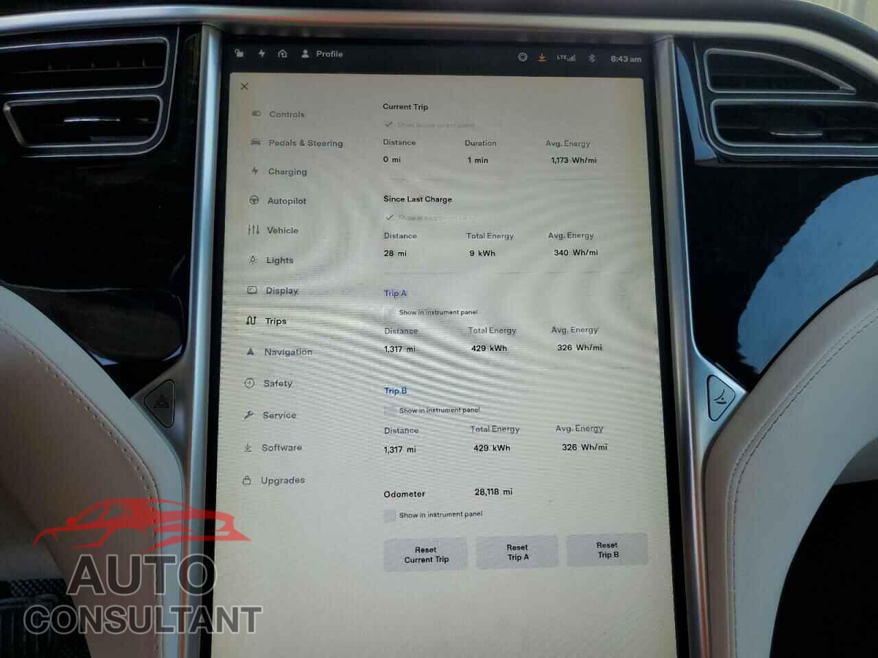TESLA MODEL S 2017 - 5YJSA1E10HF211273