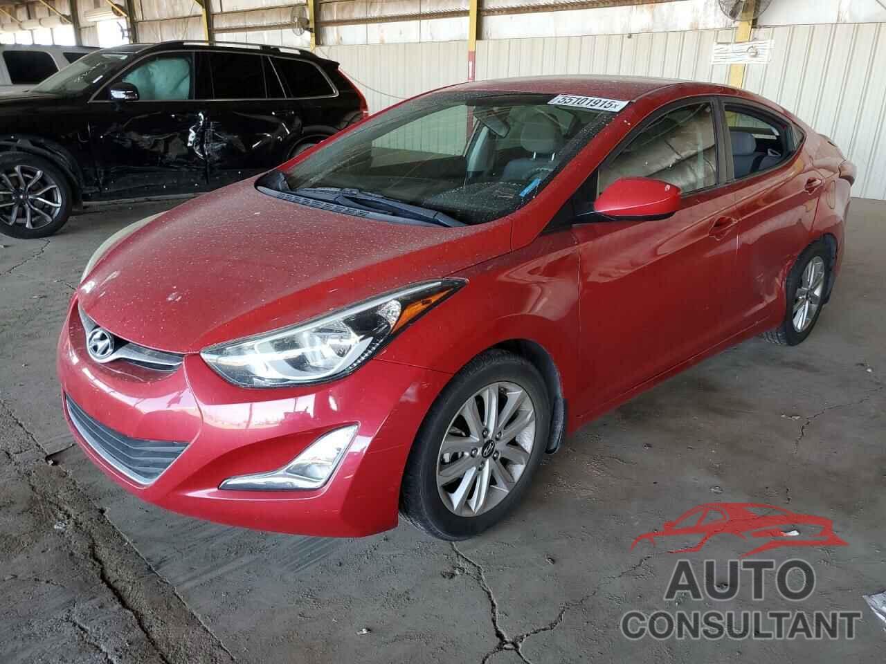 HYUNDAI ELANTRA 2016 - KMHDH4AE1GU476705