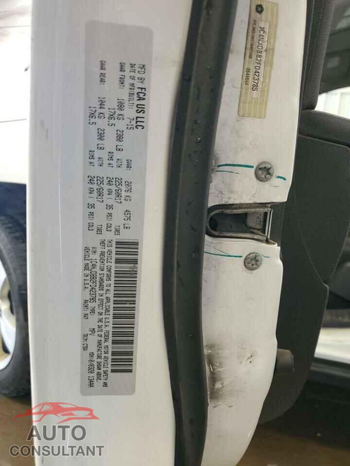 JEEP COMPASS 2015 - 1C4NJDBB2FD423785
