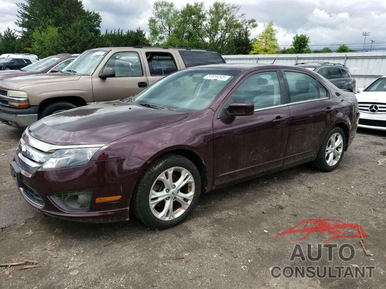 FORD FUSION 2012 - 3FAHP0HA7CR408341