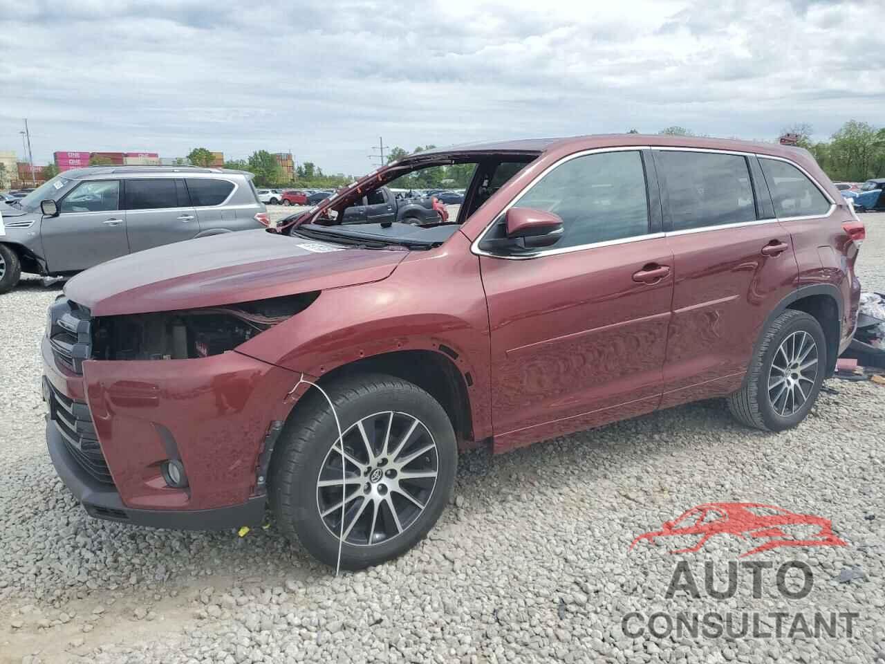 TOYOTA HIGHLANDER 2017 - 5TDJZRFH8HS371976