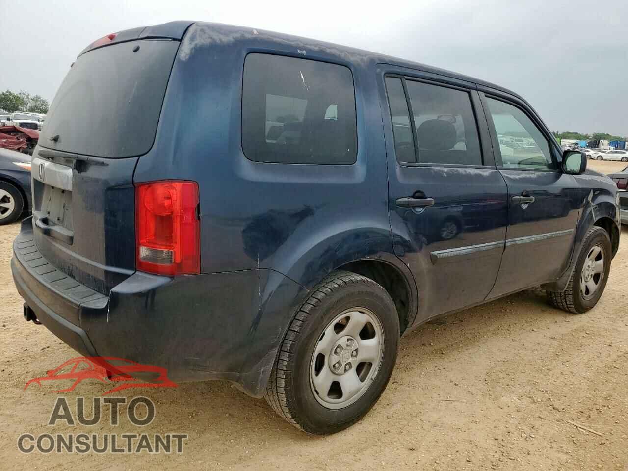 HONDA PILOT 2011 - 5FNYF3H28BB036984