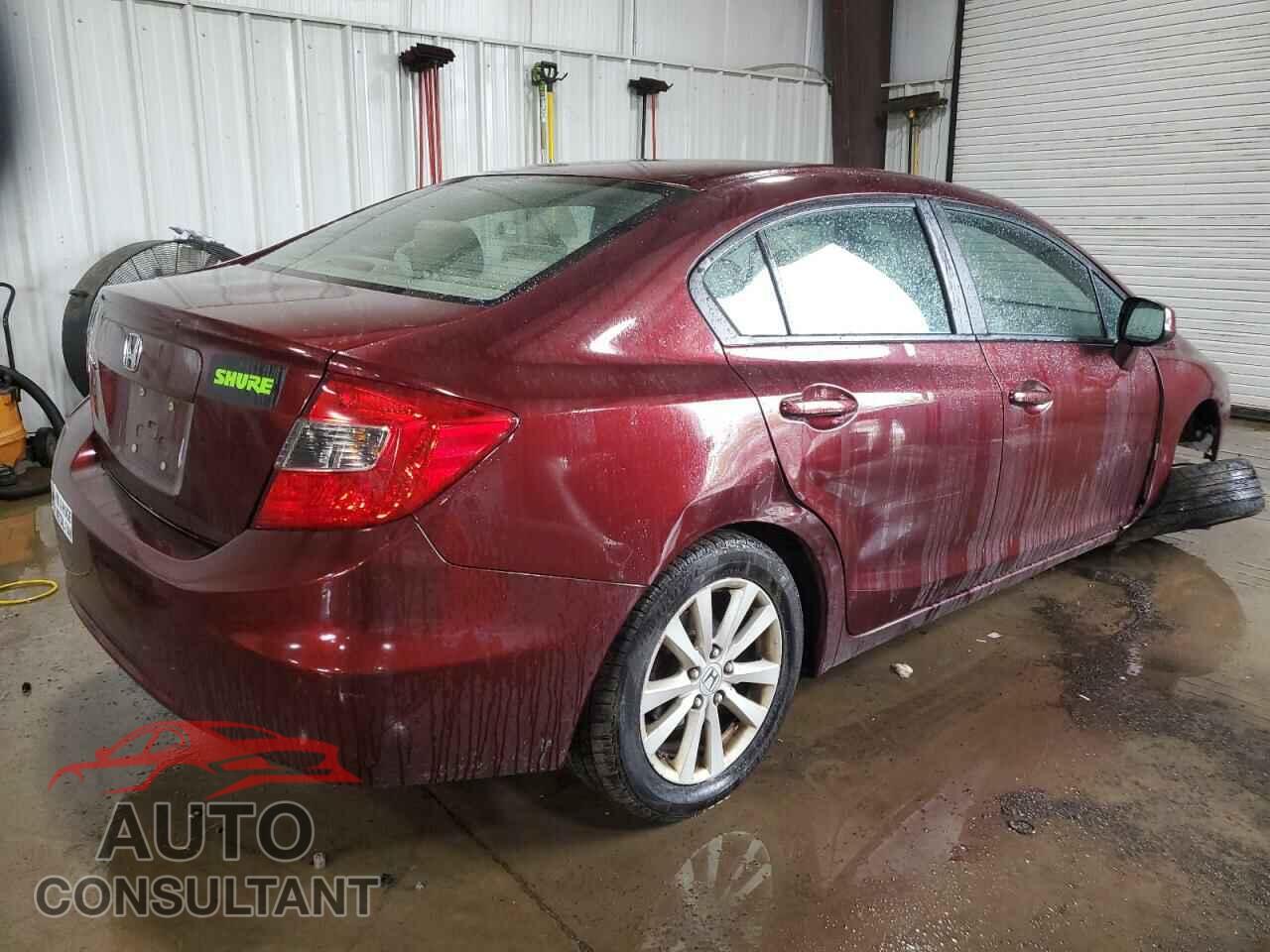 HONDA CIVIC 2012 - 19XFB2F89CE092993