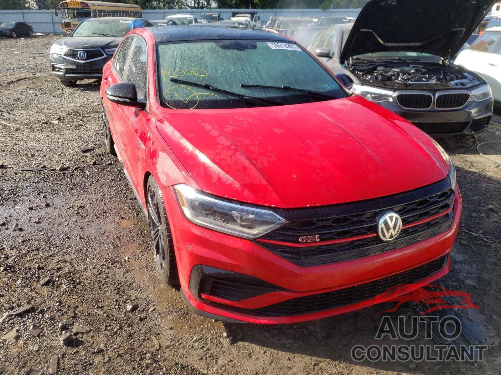 VOLKSWAGEN JETTA 2019 - 3VW6T7BU2KM190438