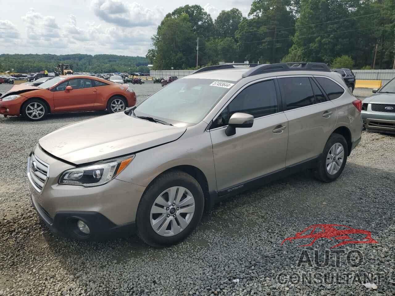 SUBARU OUTBACK 2017 - 4S4BSAFC7H3312896