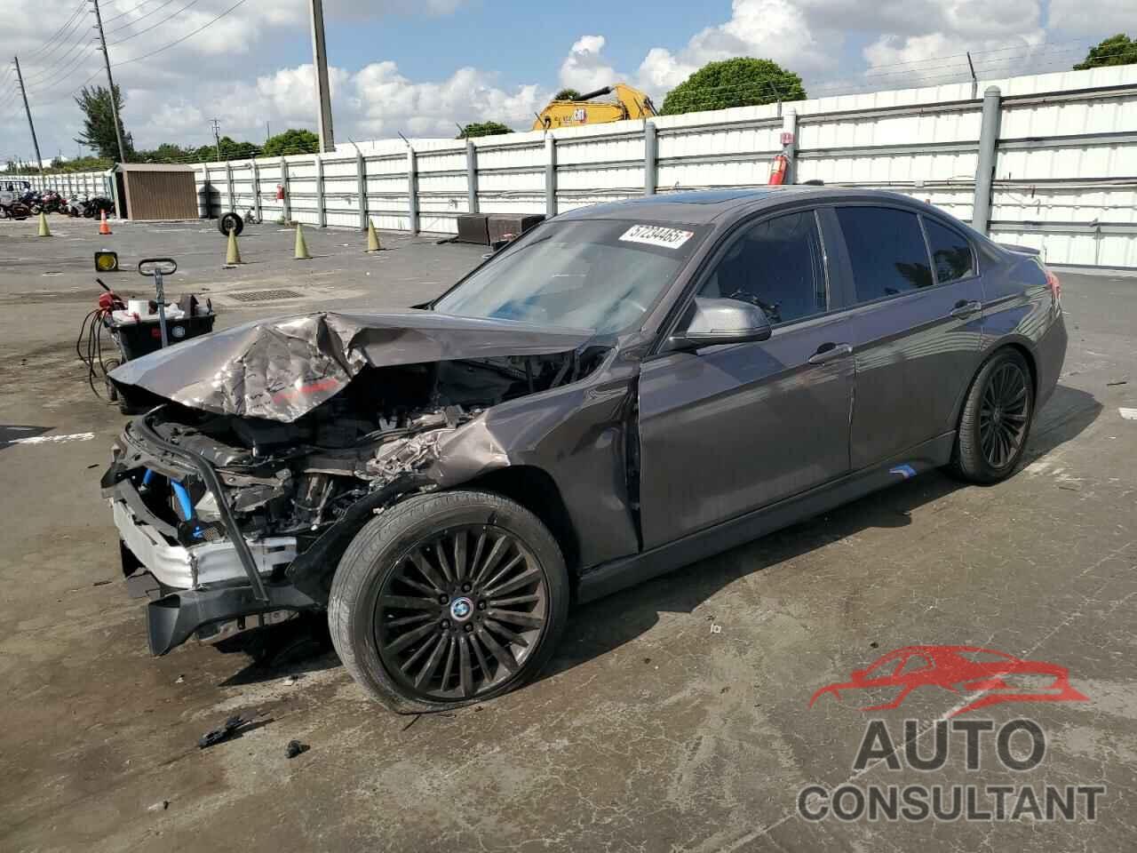 BMW 3 SERIES 2014 - WBA3A5C52EF606075