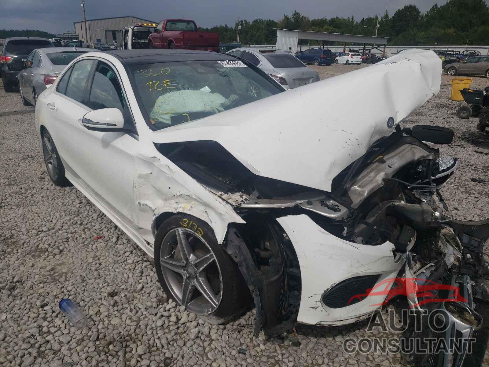 MERCEDES-BENZ C-CLASS 2016 - 55SWF4JB7GU153114