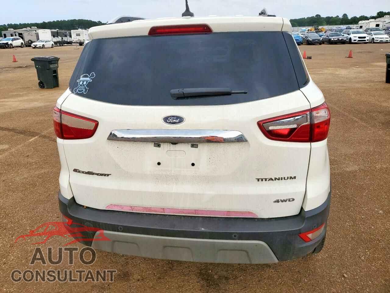 FORD ECOSPORT 2020 - MAJ6S3KL2LC351675