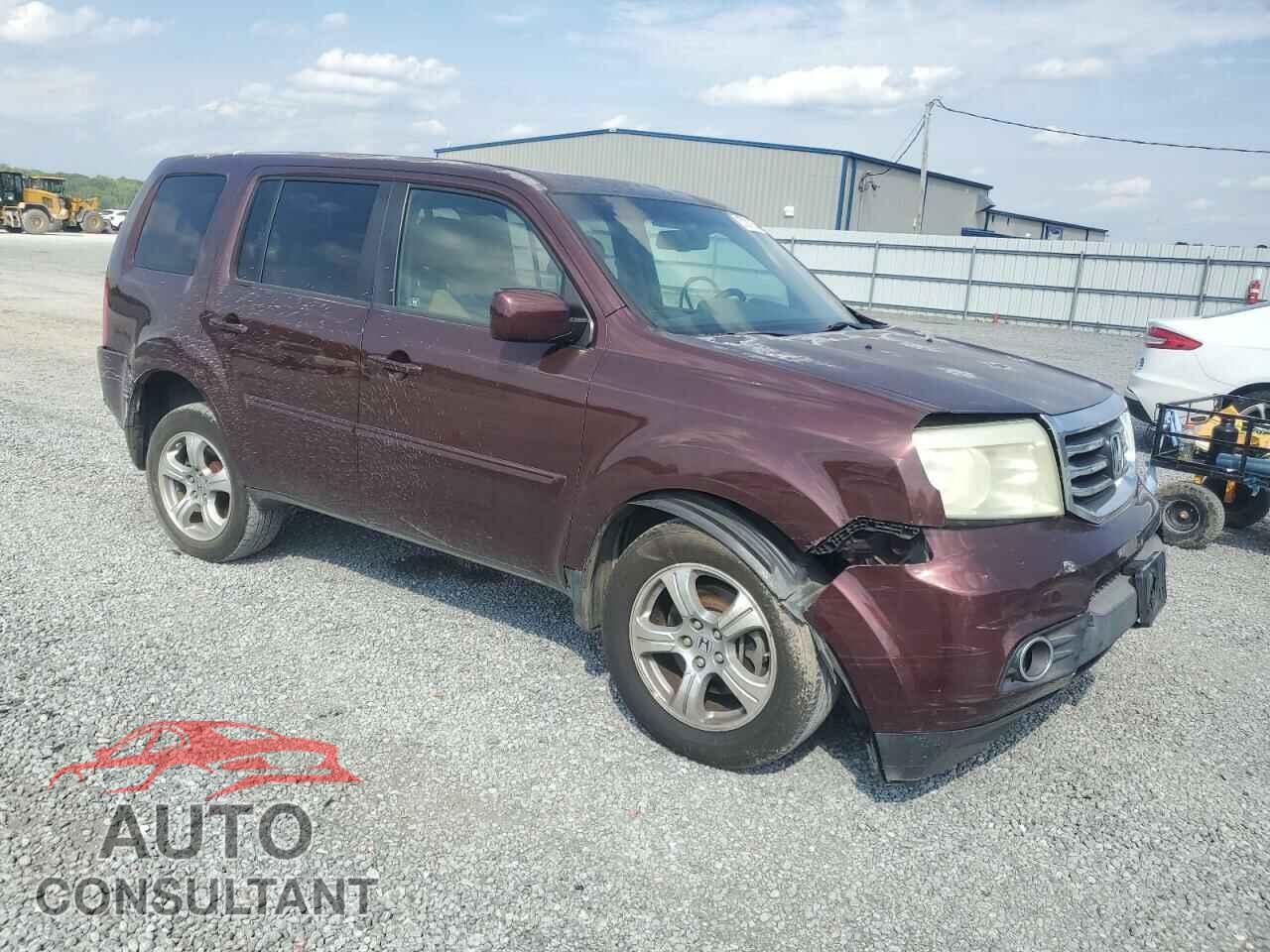HONDA PILOT 2012 - 5FNYF3H58CB040934