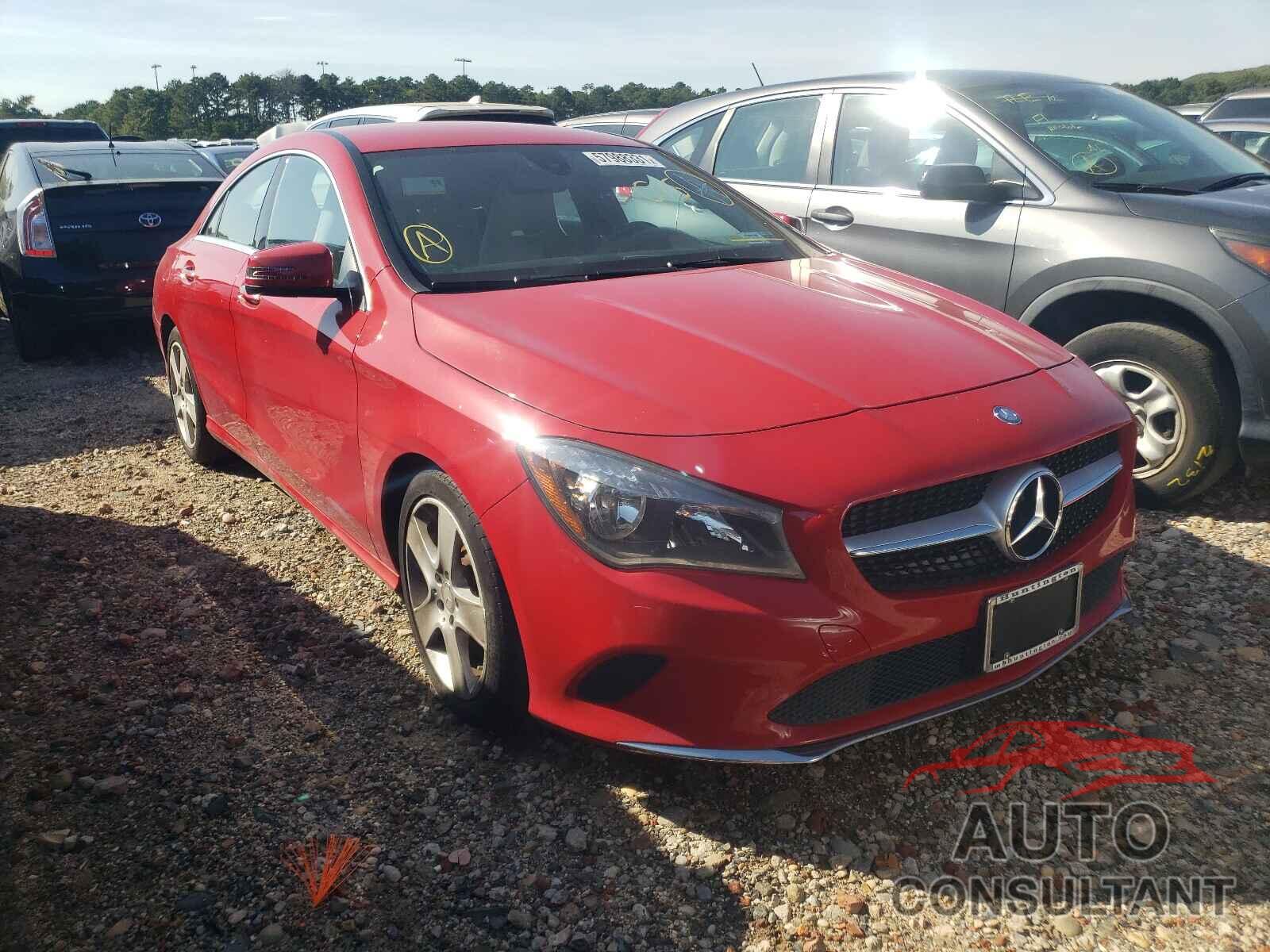 MERCEDES-BENZ CLA-CLASS 2017 - WDDSJ4GB6HN456139