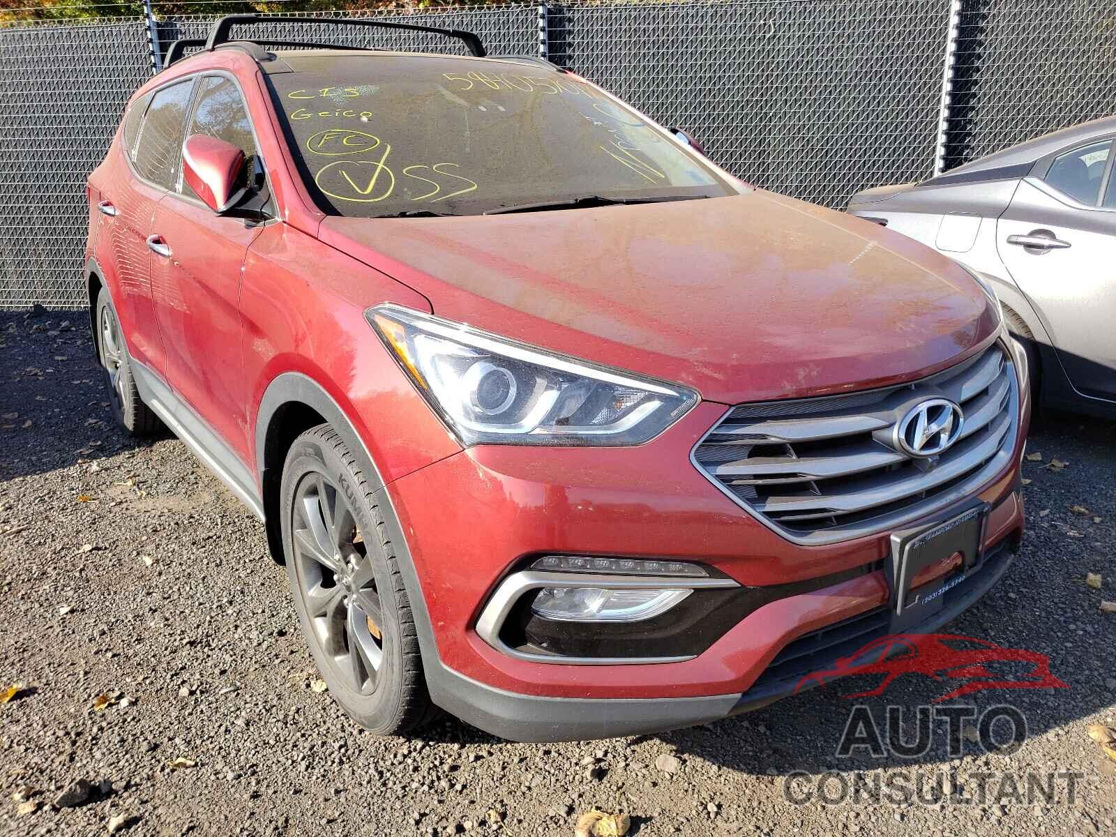 HYUNDAI SANTA FE 2017 - 5XYZWDLA1HG427419
