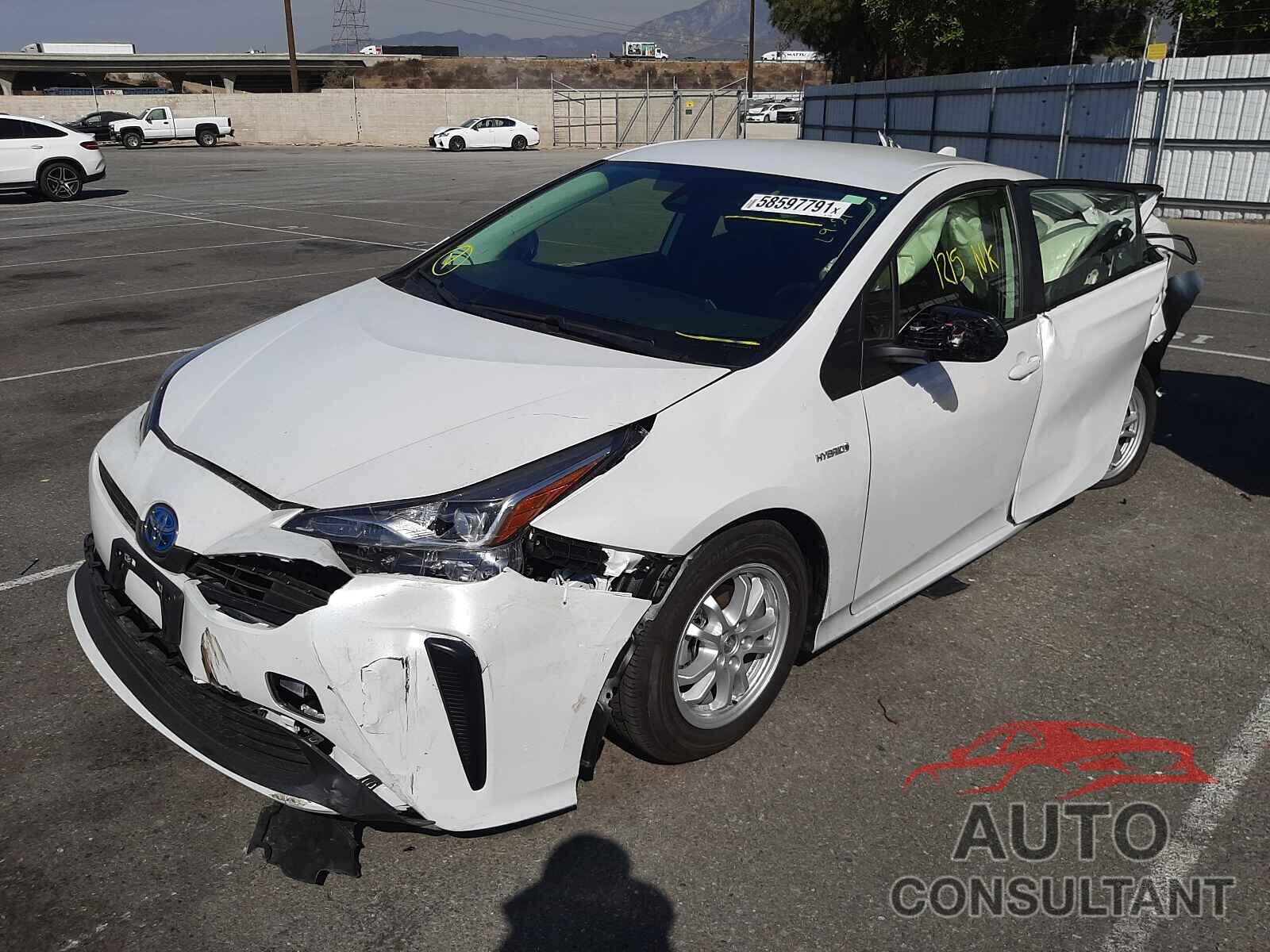 TOYOTA PRIUS 2021 - JTDKAMFU8M3152992