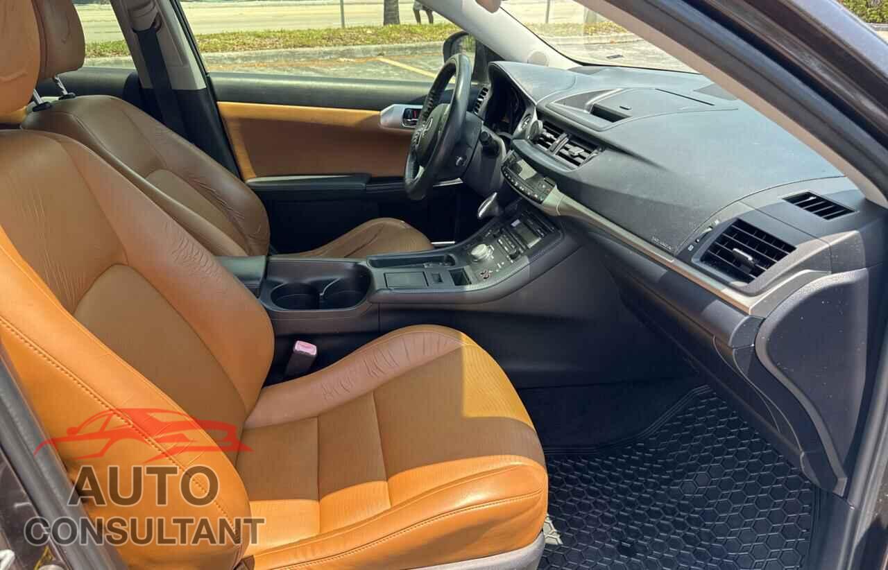 LEXUS CT 200 2012 - JTHKD5BH4C2062988