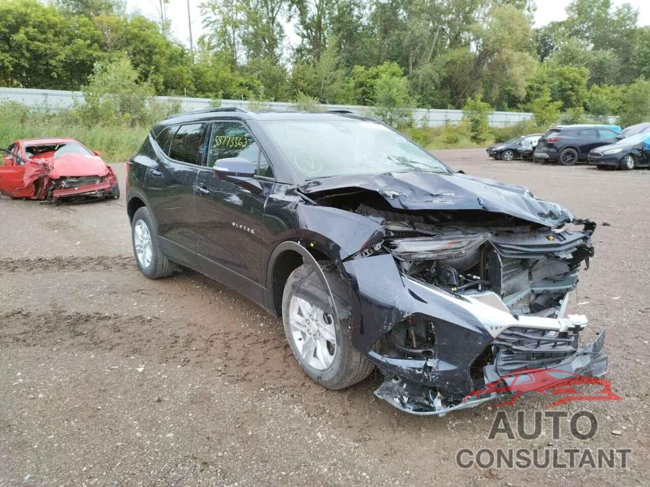 CHEVROLET BLAZER 2021 - 3GNKBCRS6MS528625