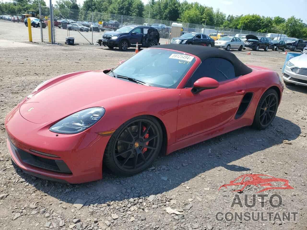 PORSCHE BOXSTER 2021 - WP0CD2A83MS232085