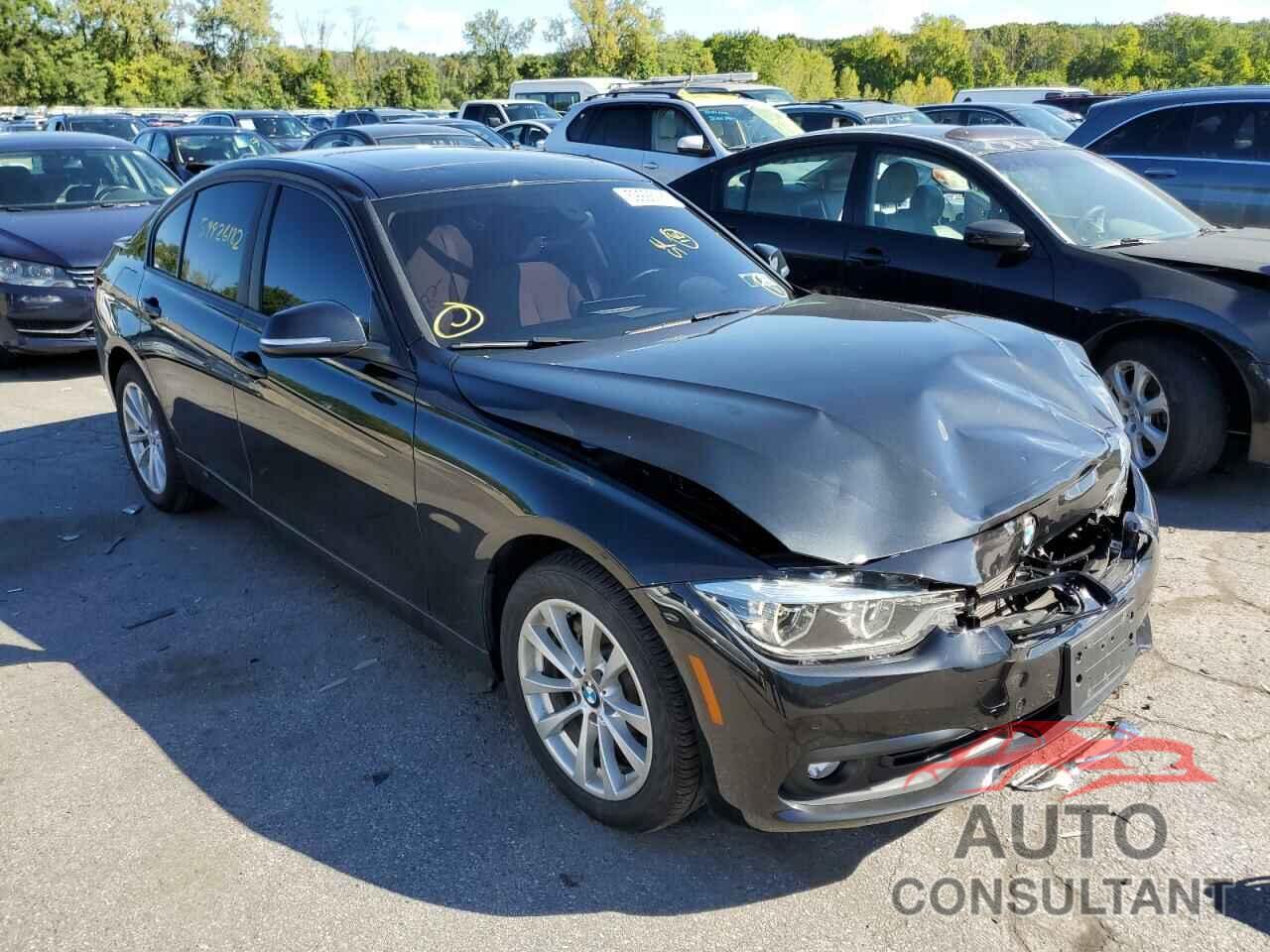 BMW 3 SERIES 2018 - WBA8E5G53JNV01694