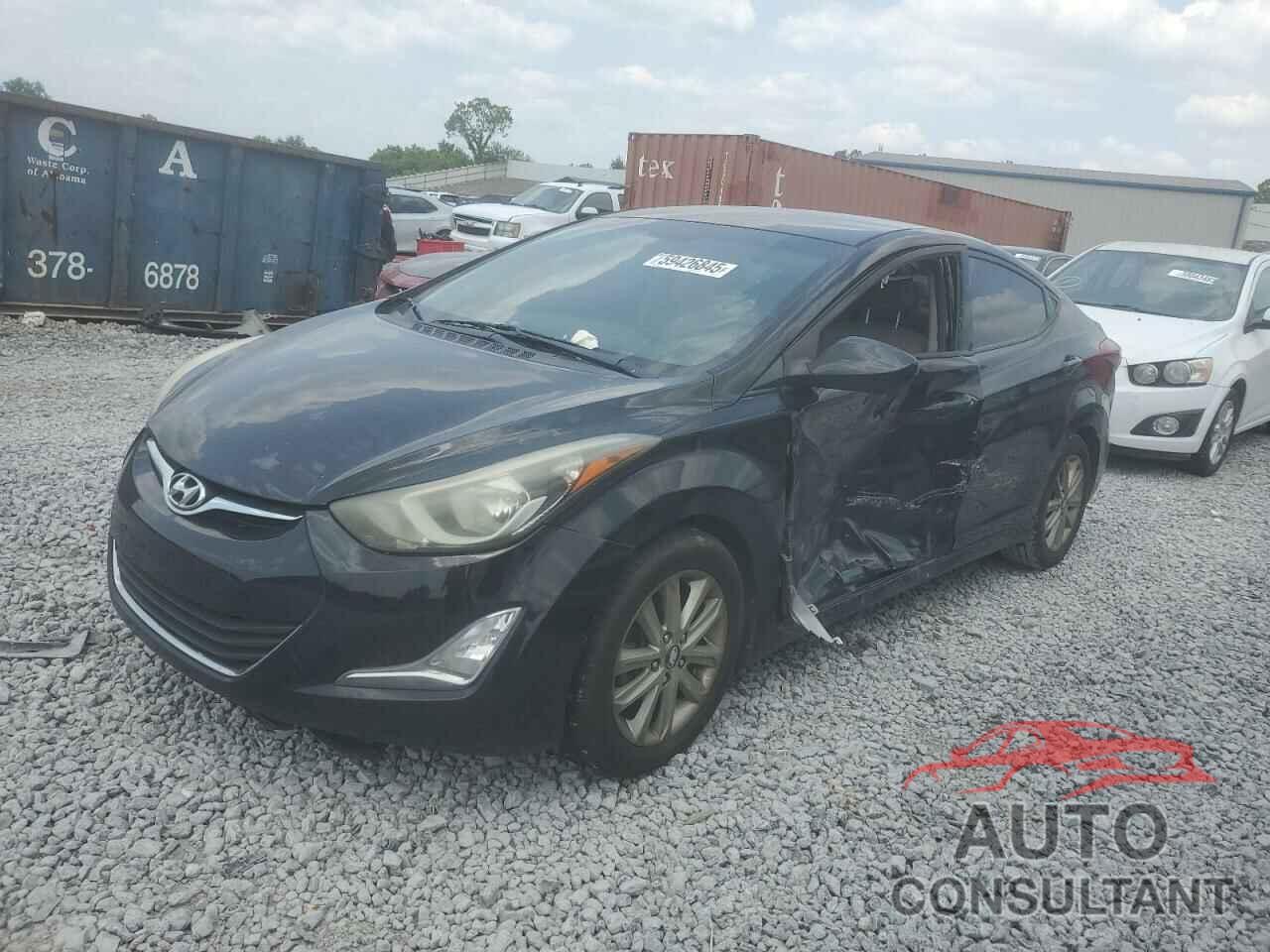 HYUNDAI ELANTRA 2014 - KMHDH4AE0EU134708