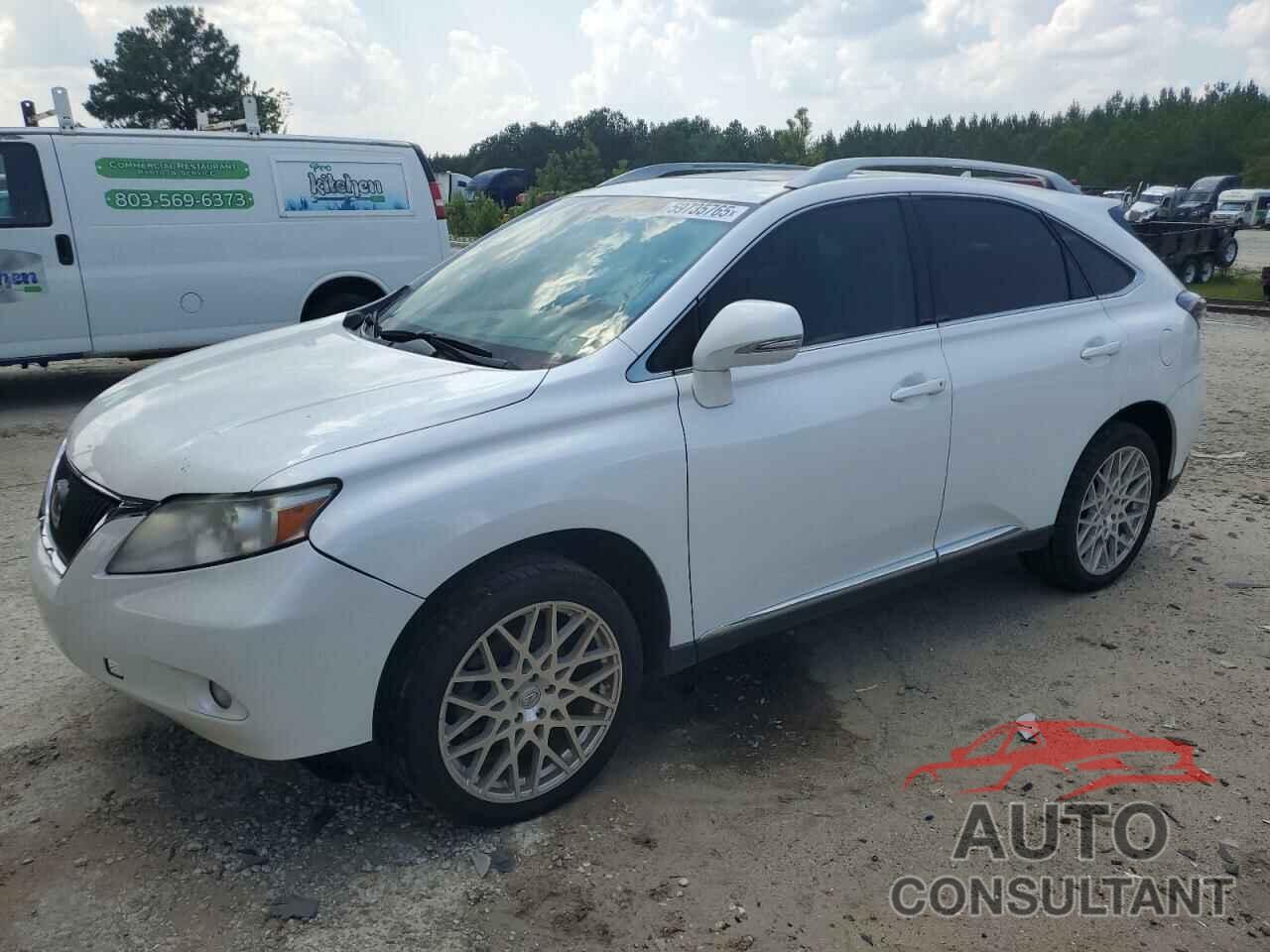 LEXUS RX350 2010 - 2T2ZK1BA6AC003162
