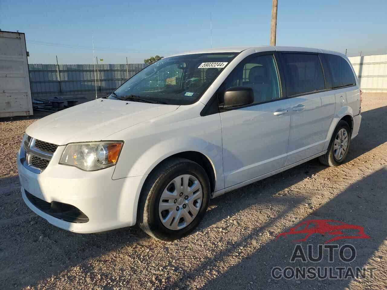 DODGE CARAVAN 2018 - 2C4RDGBG9JR162215