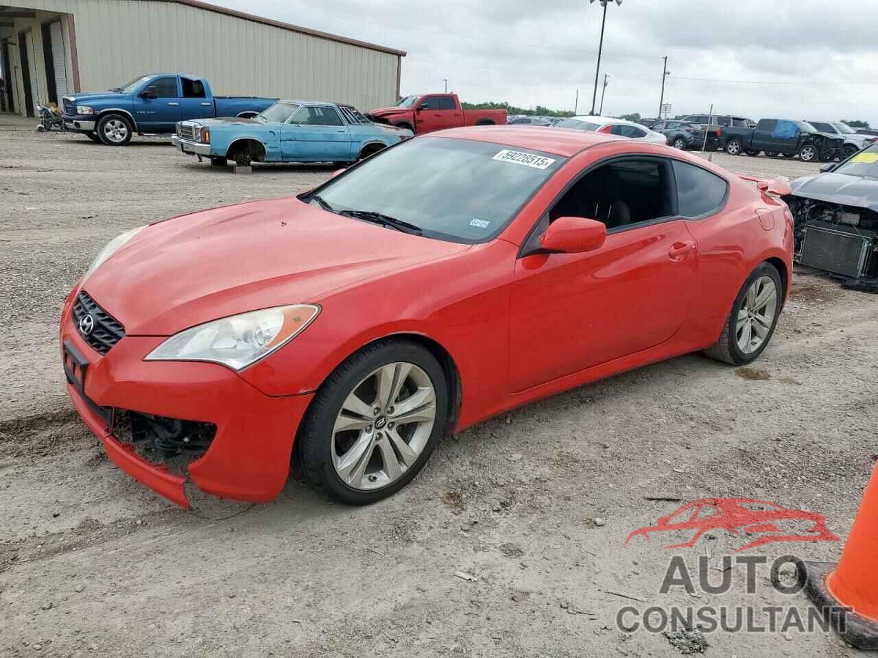 HYUNDAI GENESIS 2012 - KMHHT6KD5CU076285