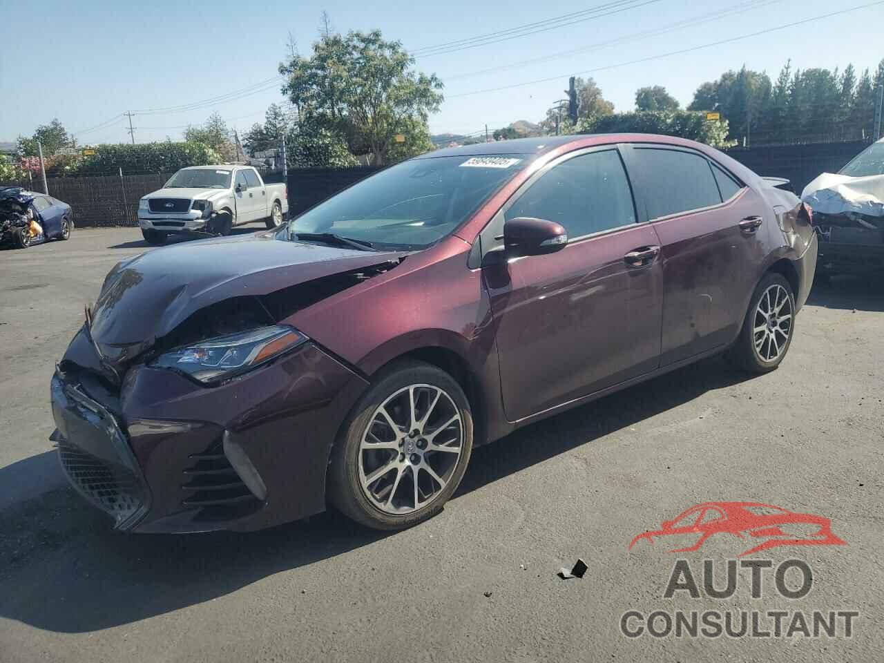 TOYOTA COROLLA 2017 - 5YFBURHE8HP634739