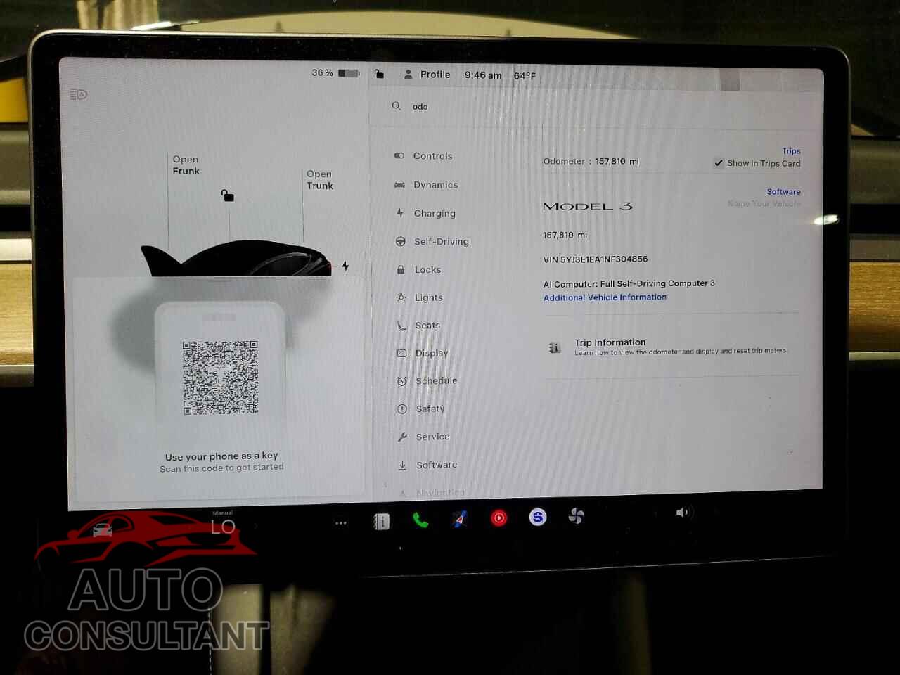 TESLA MODEL 3 2022 - 5YJ3E1EA1NF304856