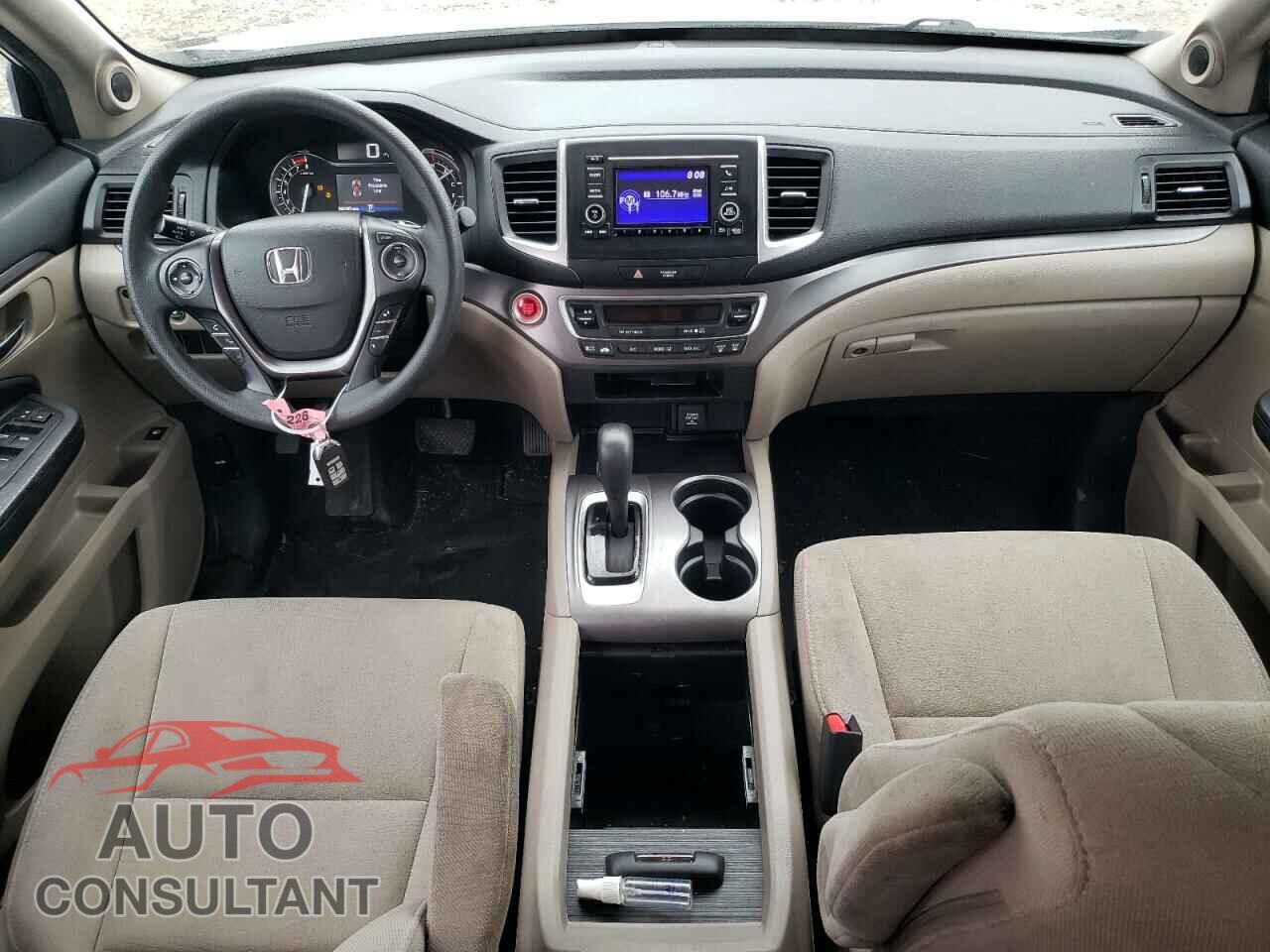 HONDA PILOT 2017 - 5FNYF5H10HB044444