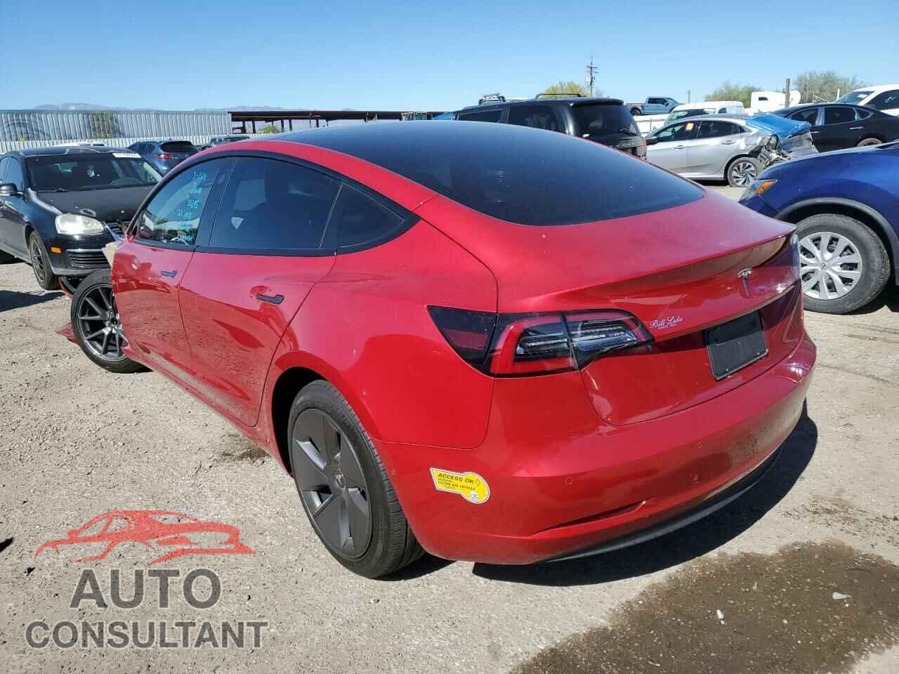 TESLA MODEL 3 2022 - 5YJ3E1EAXNF374436