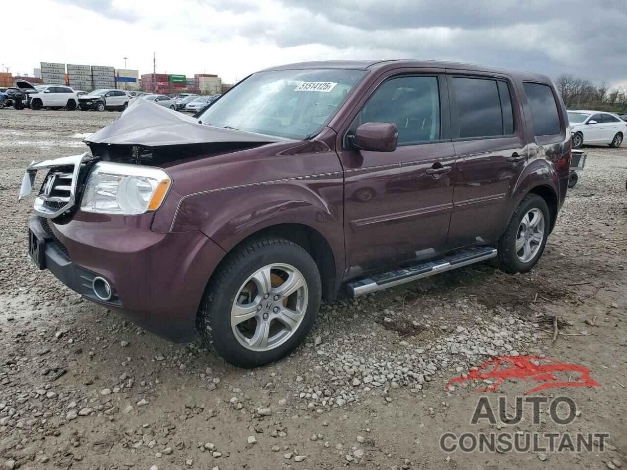 HONDA PILOT 2012 - 5FNYF4H54CB071426