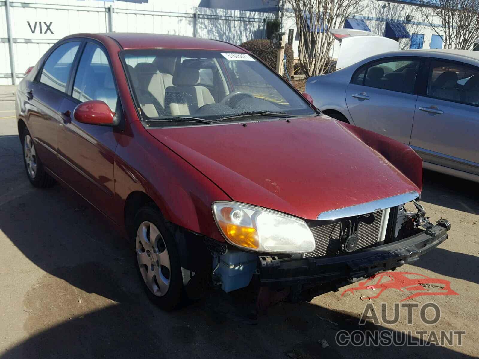 KIA SPECTRA EX 2008 - KNAFE121X85517079