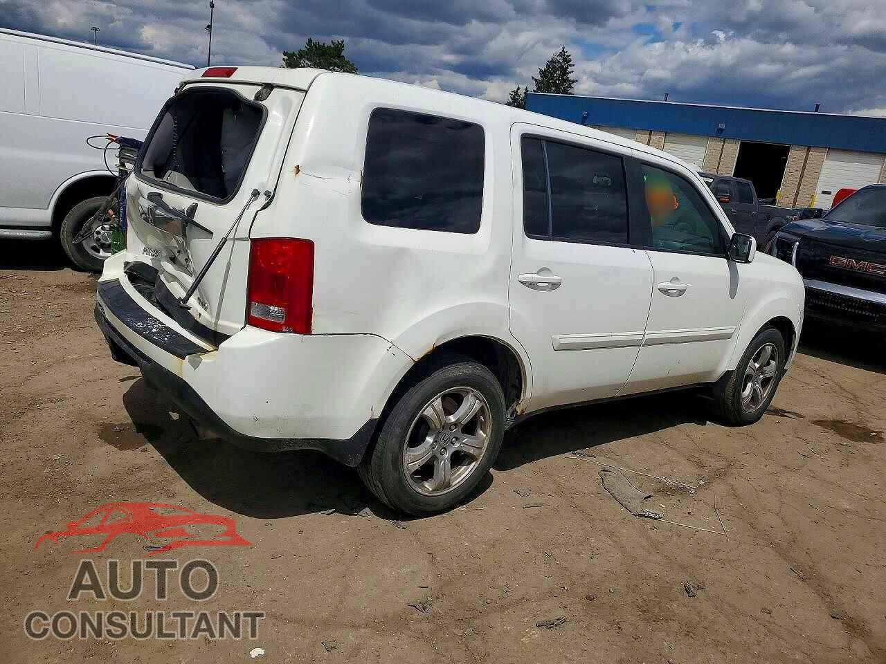 HONDA PILOT 2012 - 5FNYF4H58CB036212