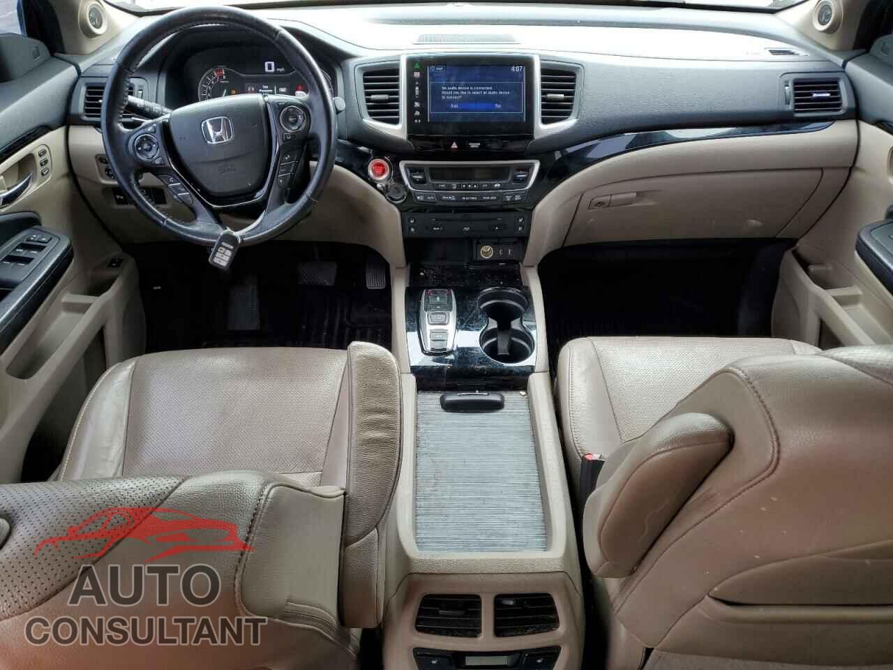 HONDA PILOT 2016 - 5FNYF6H01GB044691