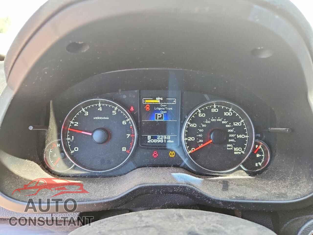 SUBARU OUTBACK 2014 - 4S4BRDPC2E2229177