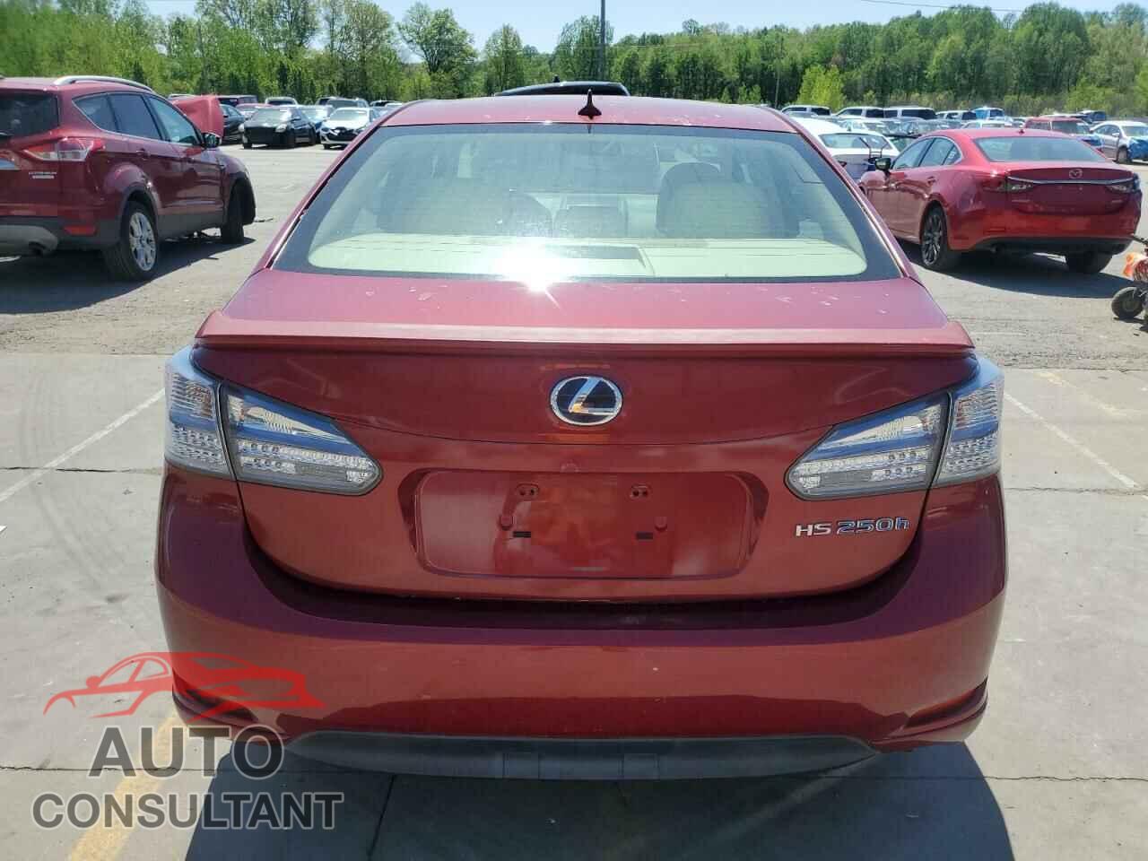 LEXUS HS 2011 - JTHBB1BA4B2044376