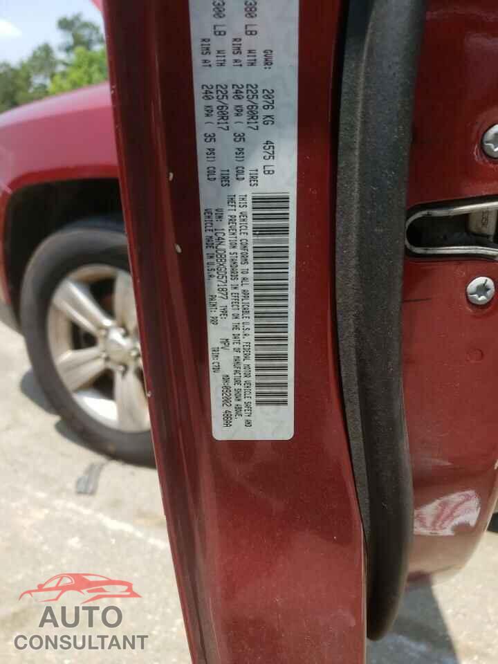 JEEP COMPASS 2016 - 1C4NJDBBXGD571877