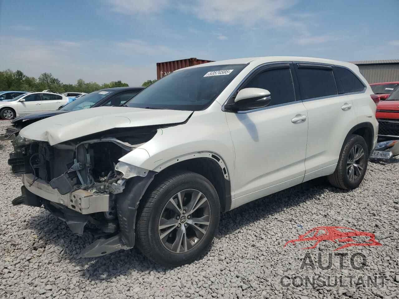 TOYOTA HIGHLANDER 2018 - 5TDZARFH0JS034640